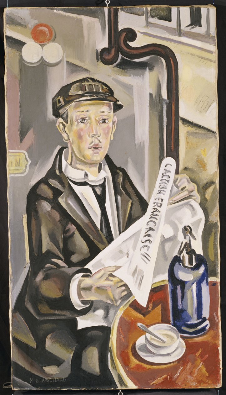 Sokak Satıcılarının Kralı, 1924 dolayları (tuval üzerine yağlı boya) by Maria Blanchard