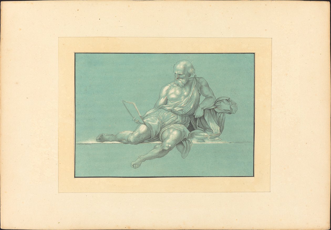 Diyojen by Maria Catharina Prestel after Giorgio Vasari after Raphael