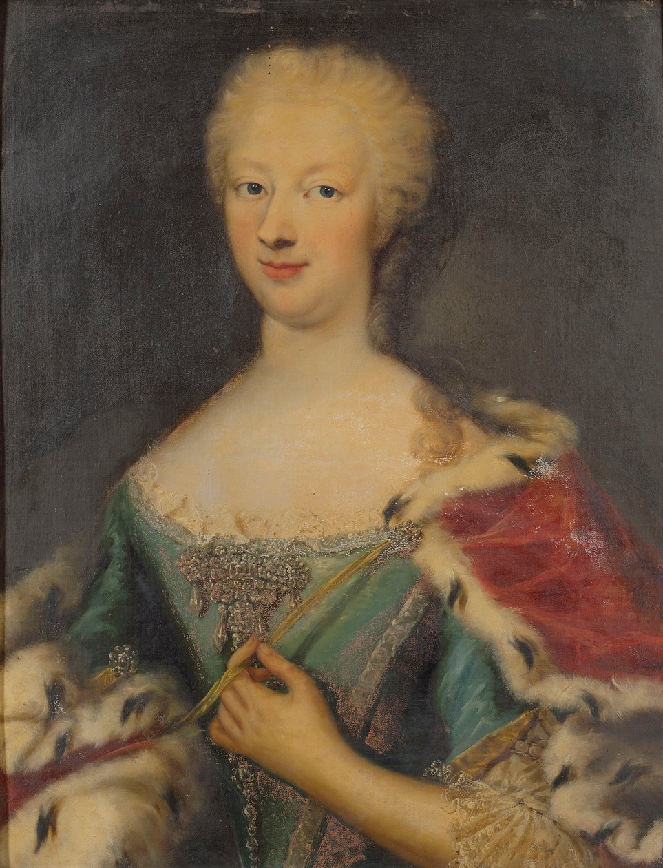 Polyxena of Hesse-Rotenburg 1706-1735, Sardunya Kraliçesi, 18. yüzyılın ilk üçte biri.. by Maria Giovanna Clementi