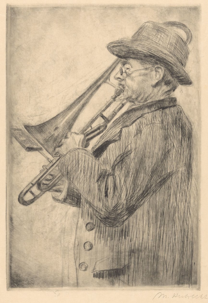 tromboncu by Maria Hubrecht (signed by artist)