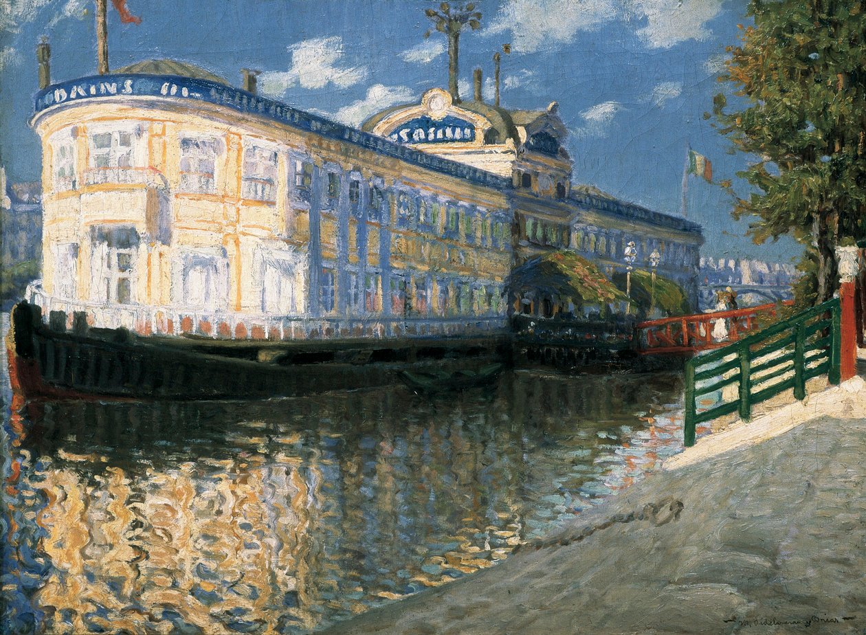 Paris'te sarı banyolar by Maria Pidelaserra Brias