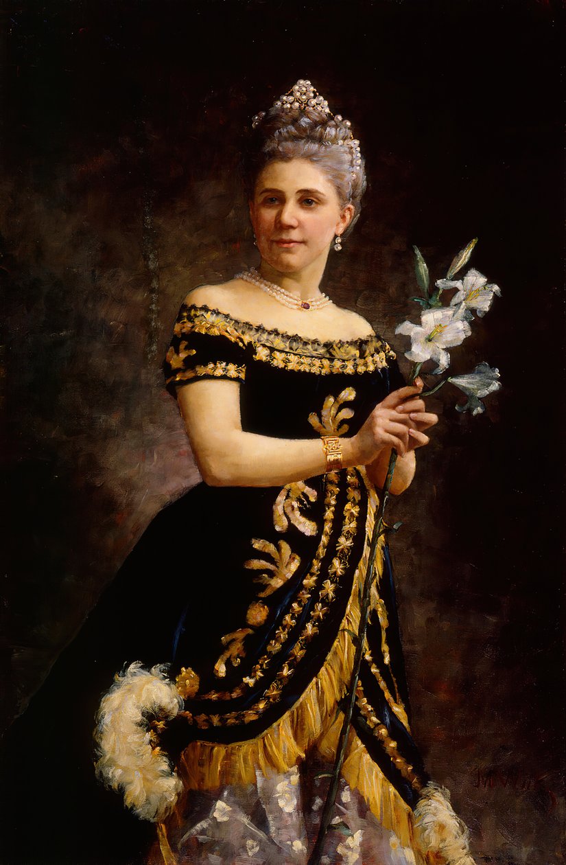 Opera şarkıcısı Ida Basilier-Magelssen 1846-1928