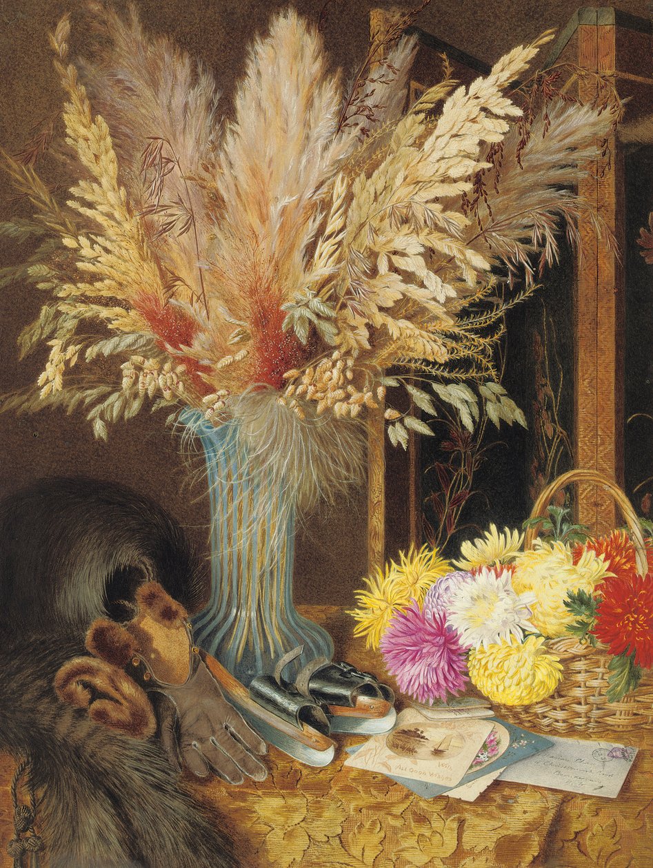 Bir sonbahar natürmort by Marian Emma Chase