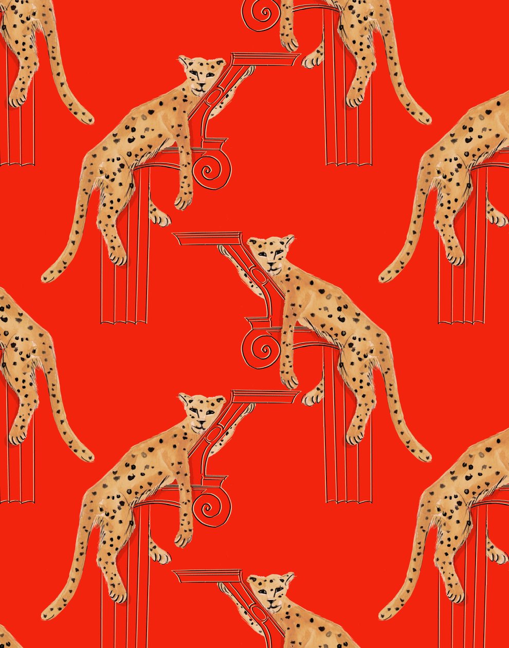 Uzanan Leoparlar, 2020 by Marianna Kulukundis