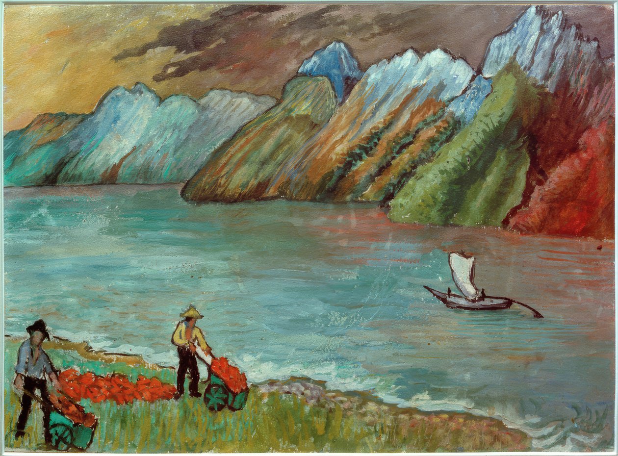 Seelandschaft by Marianne von Werefkin