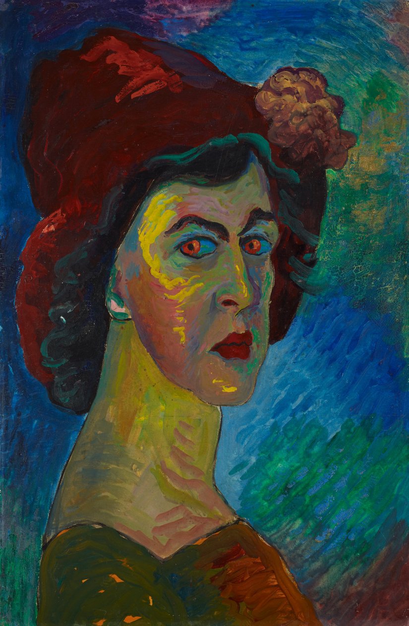 otoportre ben by Marianne von Werefkin
