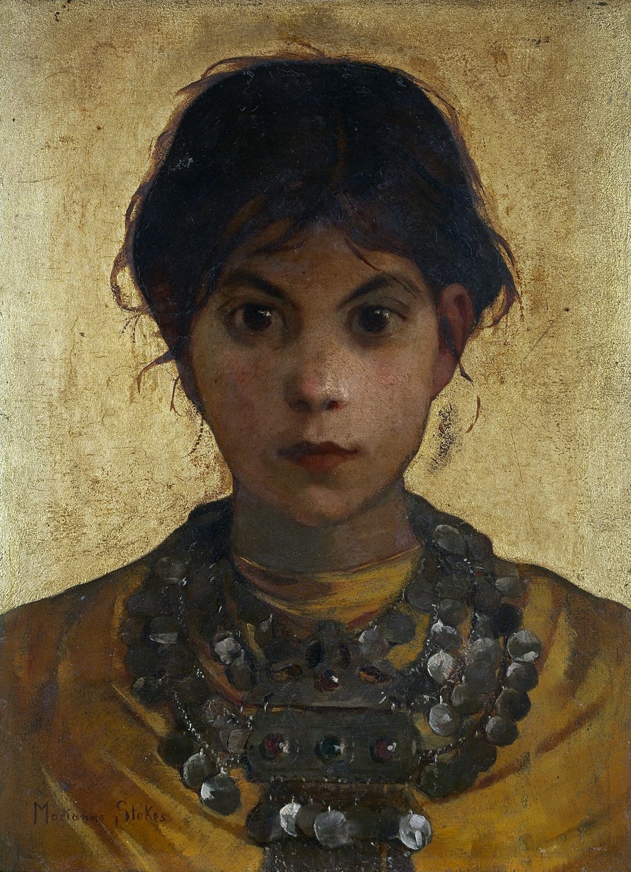 Bir Capri Cadısı, 1884-85 by Marianne Stokes
