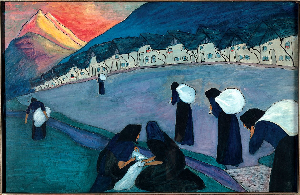 Siyah Kadınlar (Resim by Marianne von Werefkin
