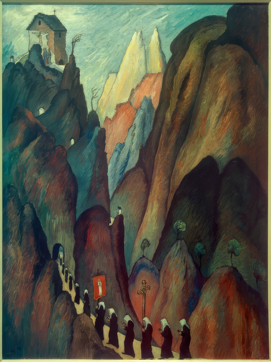 Haç Yolu II by Marianne von Werefkin