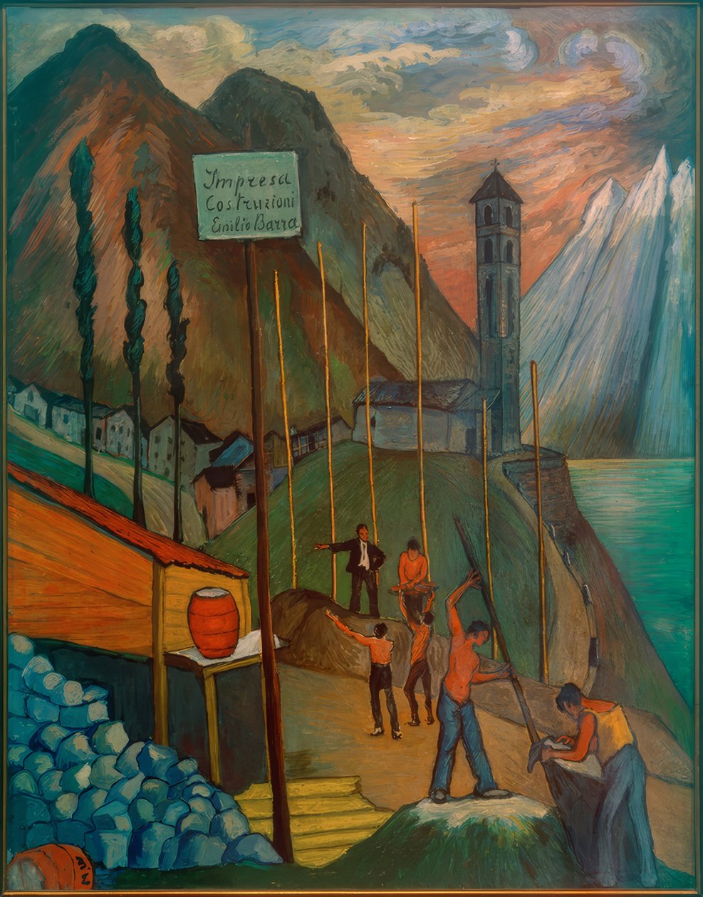 Yeni Bina by Marianne von Werefkin