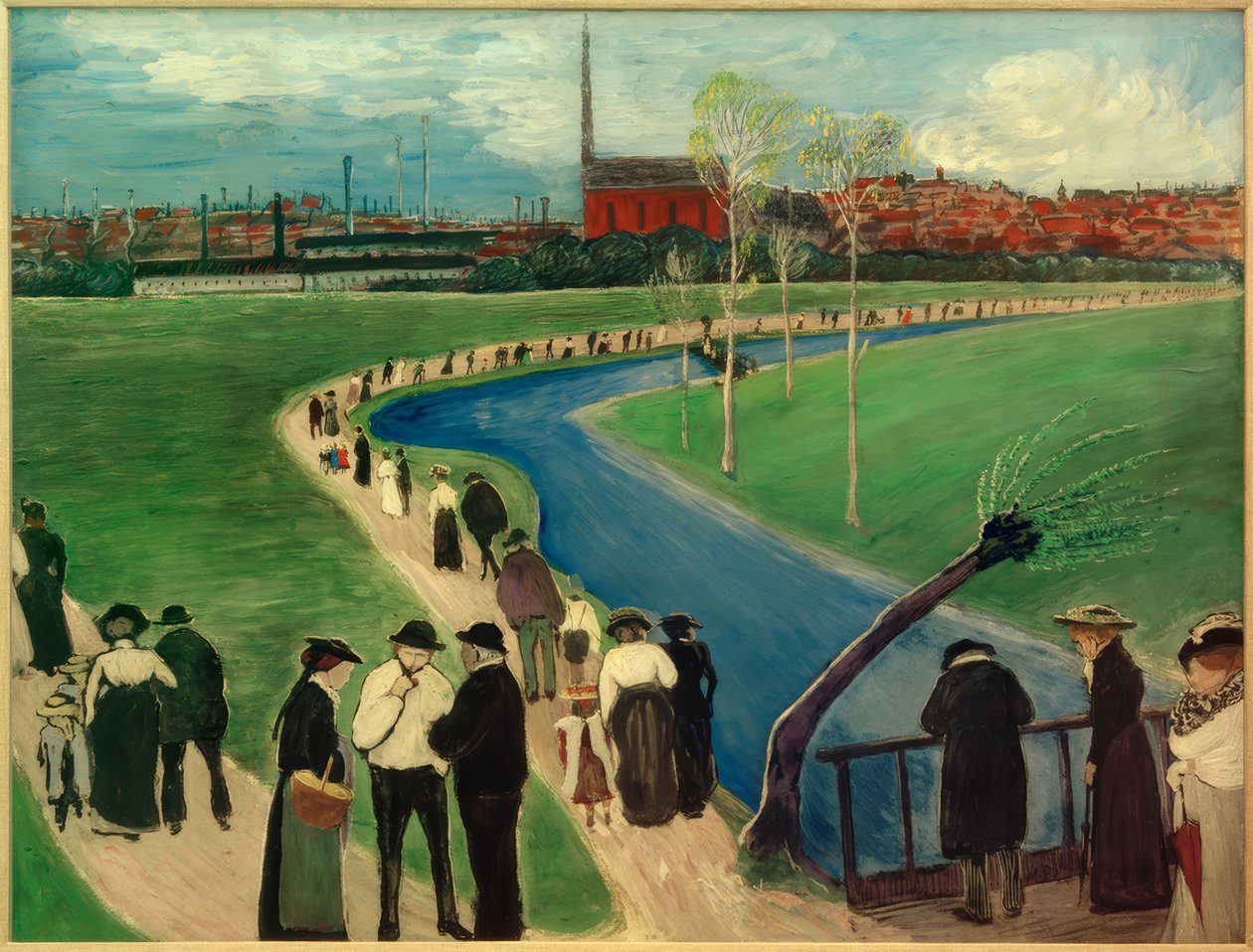 bahar pazar by Marianne von Werefkin
