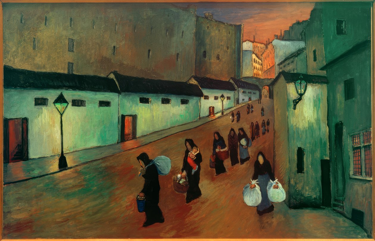 eve dönüş by Marianne von Werefkin