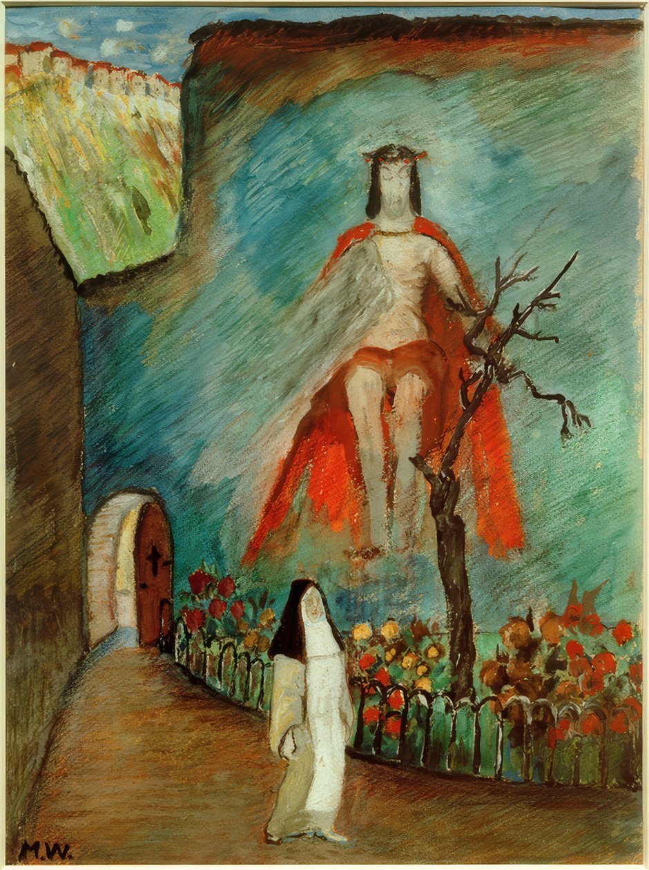Klostergarten by Marianne von Werefkin