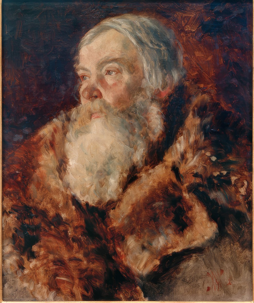 kürklü adam by Marianne von Werefkin