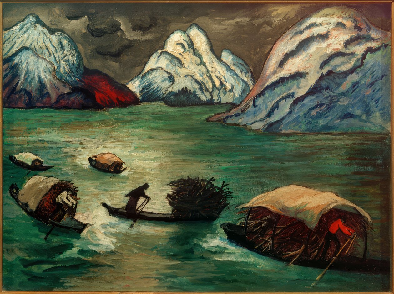 Fırtına sonrası by Marianne von Werefkin