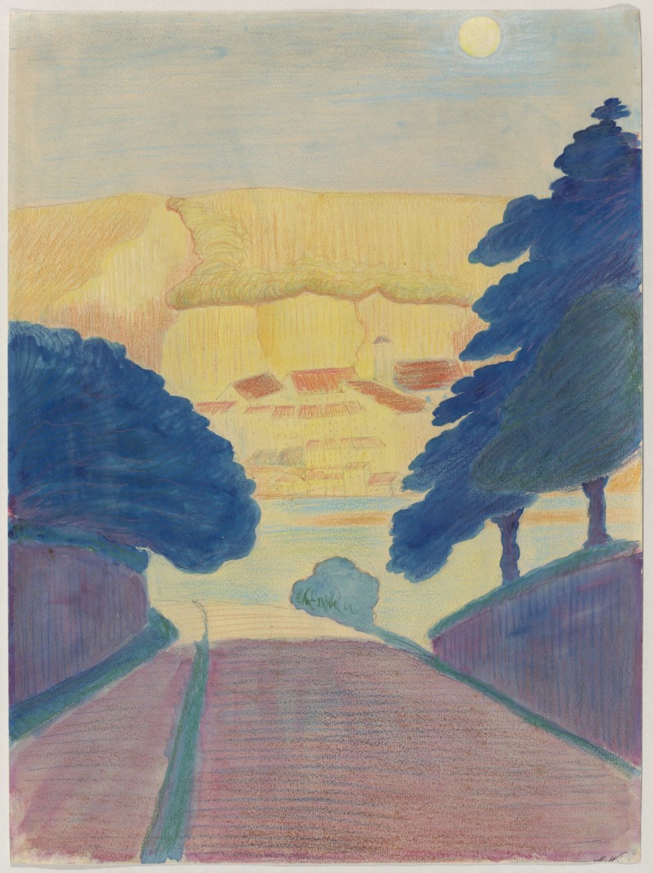 hendekli kale by Marianne von Werefkin