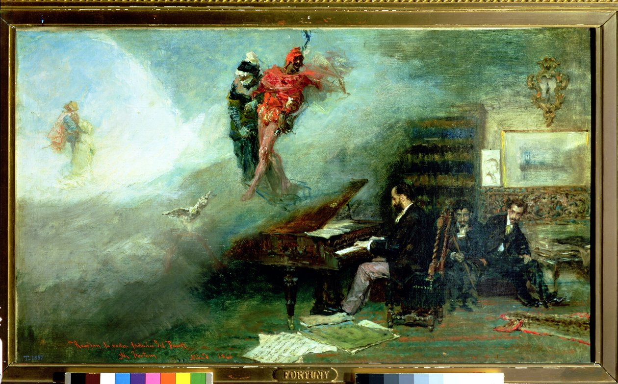 Faust Fantazisini Hatırlamak, 1866 by Mariano José María Bernardo Fortuny y Carbó