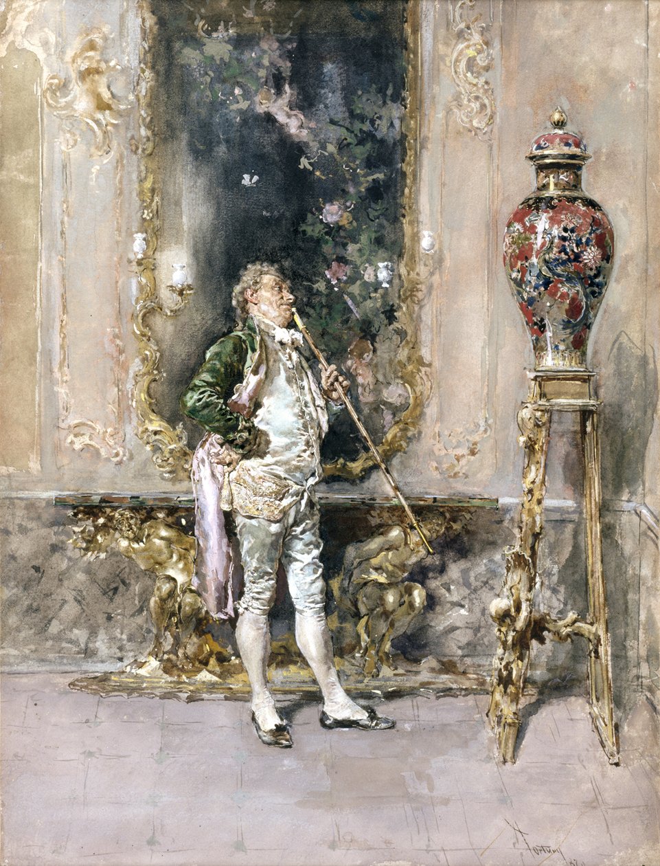 Nadir Vazo, 1870 by Mariano José María Bernardo Fortuny y Carbó