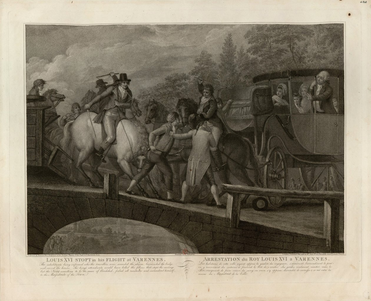 Louis XVI ve ailesinin Varennes