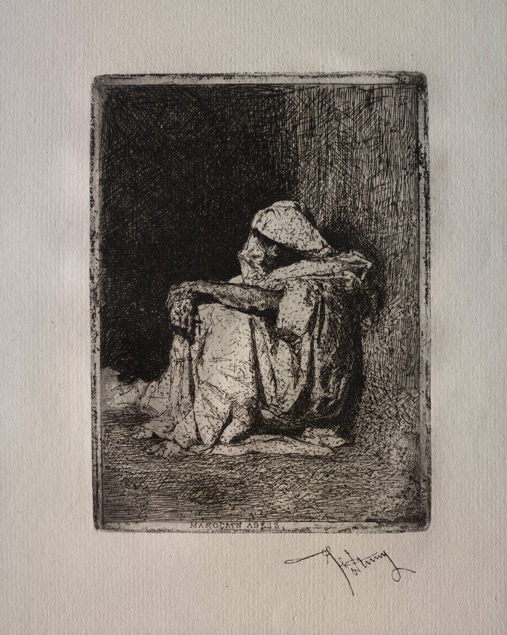 Oturan Arap by Mariano Fortuny y Marsal