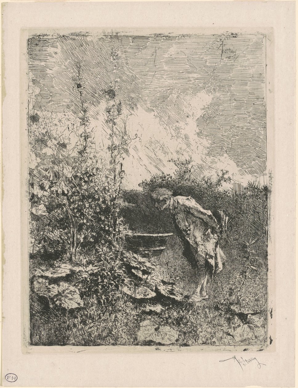 Bahçe Meraklısı by Marià Fortuny