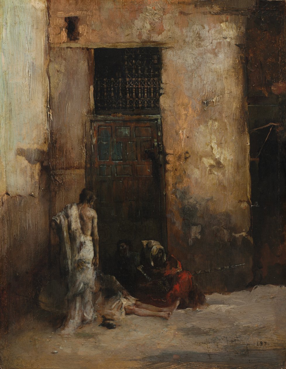 Kapıdaki Dilenciler, 1870. by Mariano Fortuny y Carbó
