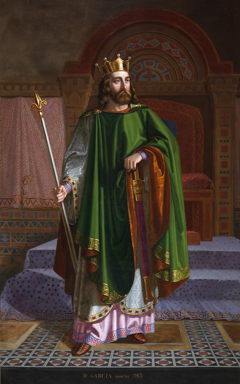 Portre du roi Garcia Ier d
