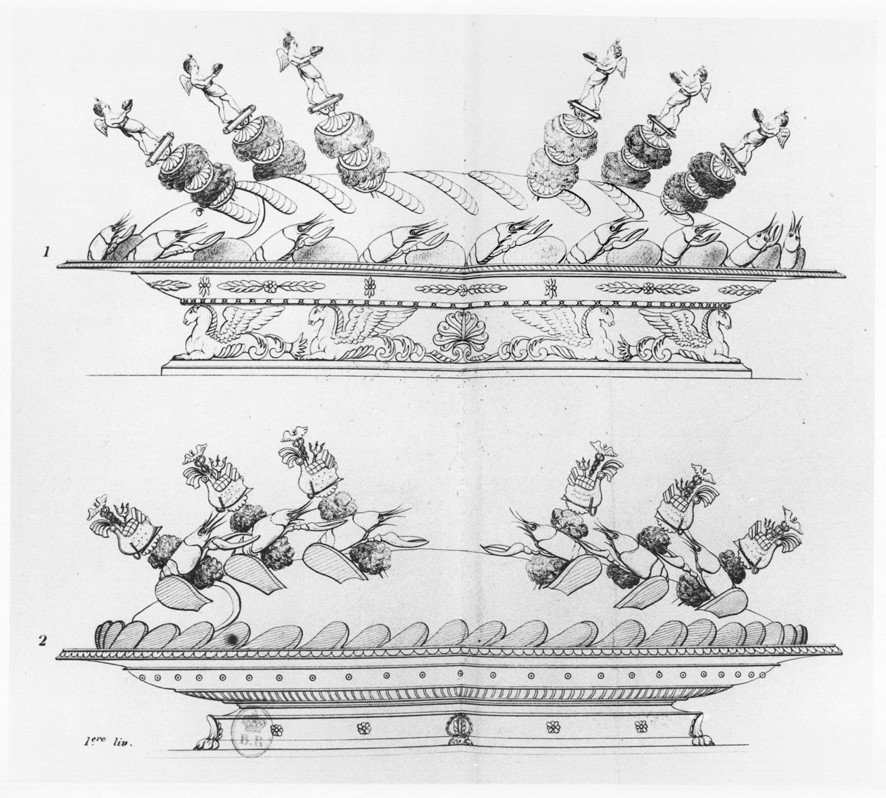 1833 ರಲ್ಲಿ ಪ್ರಕಟವಾದ ಆಂಟೊಯಿನ್ ಕ್ಯಾರೆಮ್‌ನಿಂದ 