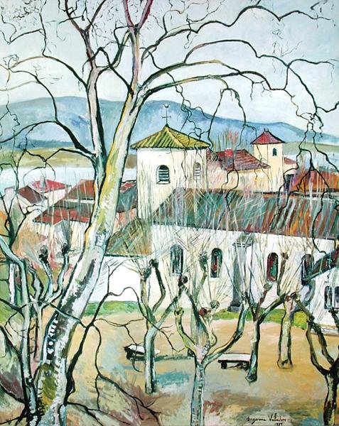 Saint-Bernard Köyü, Ain, 1929 by Marie Clementine (Suzanne) Valadon