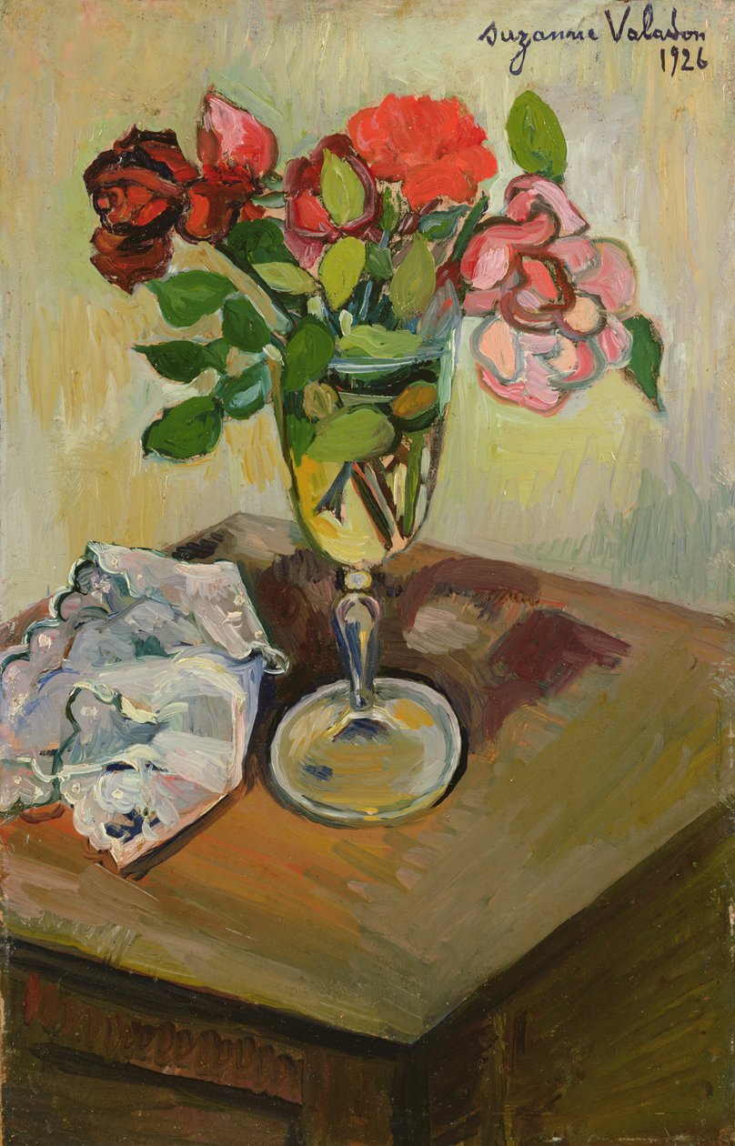 Bardakta Gül, 1926 by Marie Clementine (Suzanne) Valadon