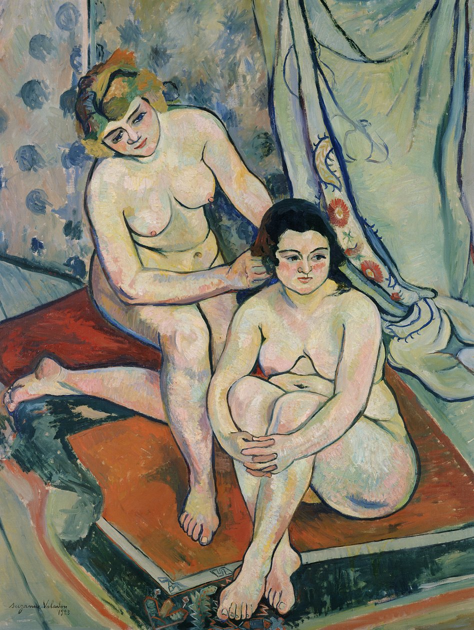 İki Yıkanan, 1923 by Marie Clementine (Suzanne) Valadon