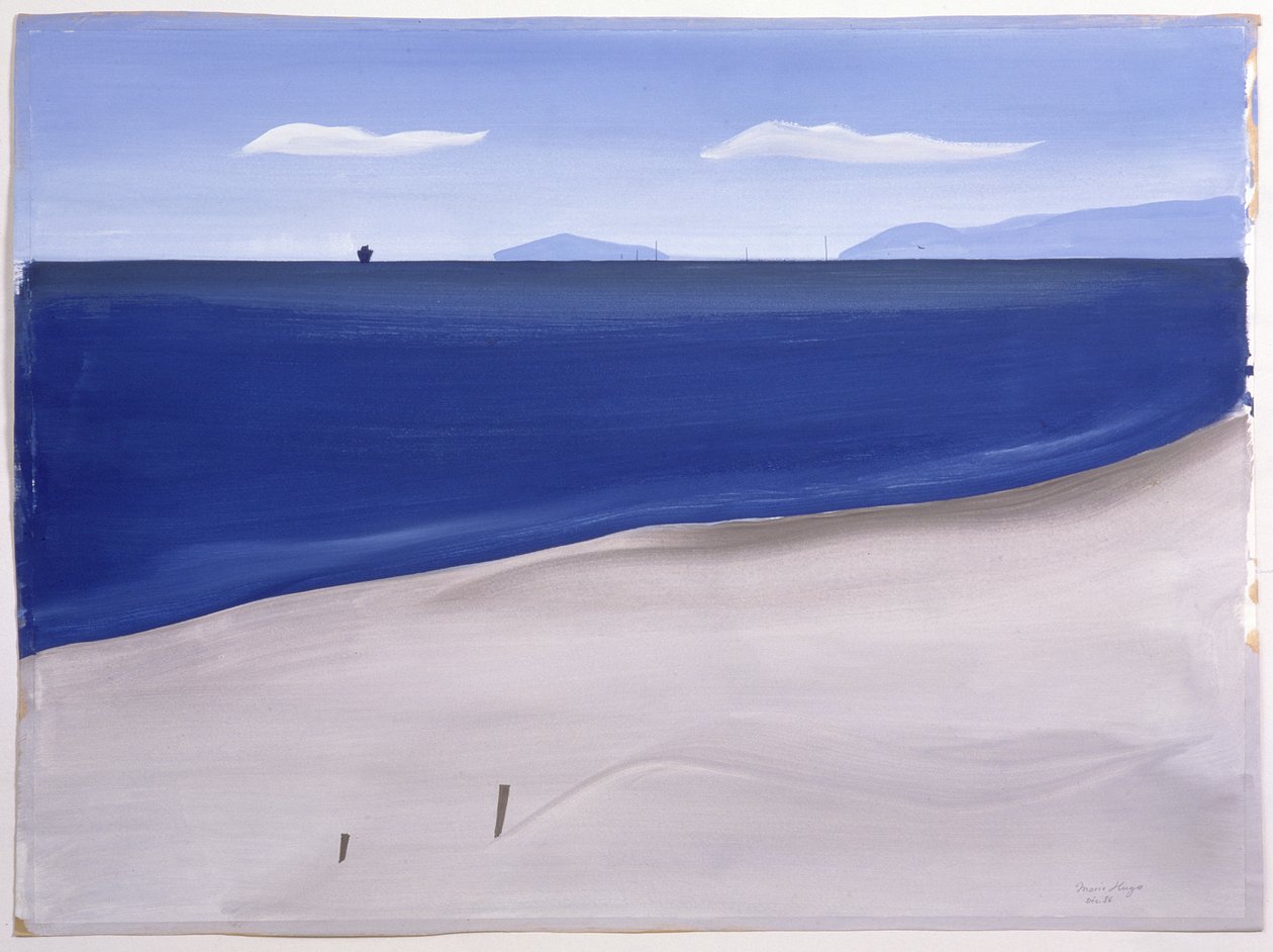 Carnon Sahili, 1987 by Marie Hugo
