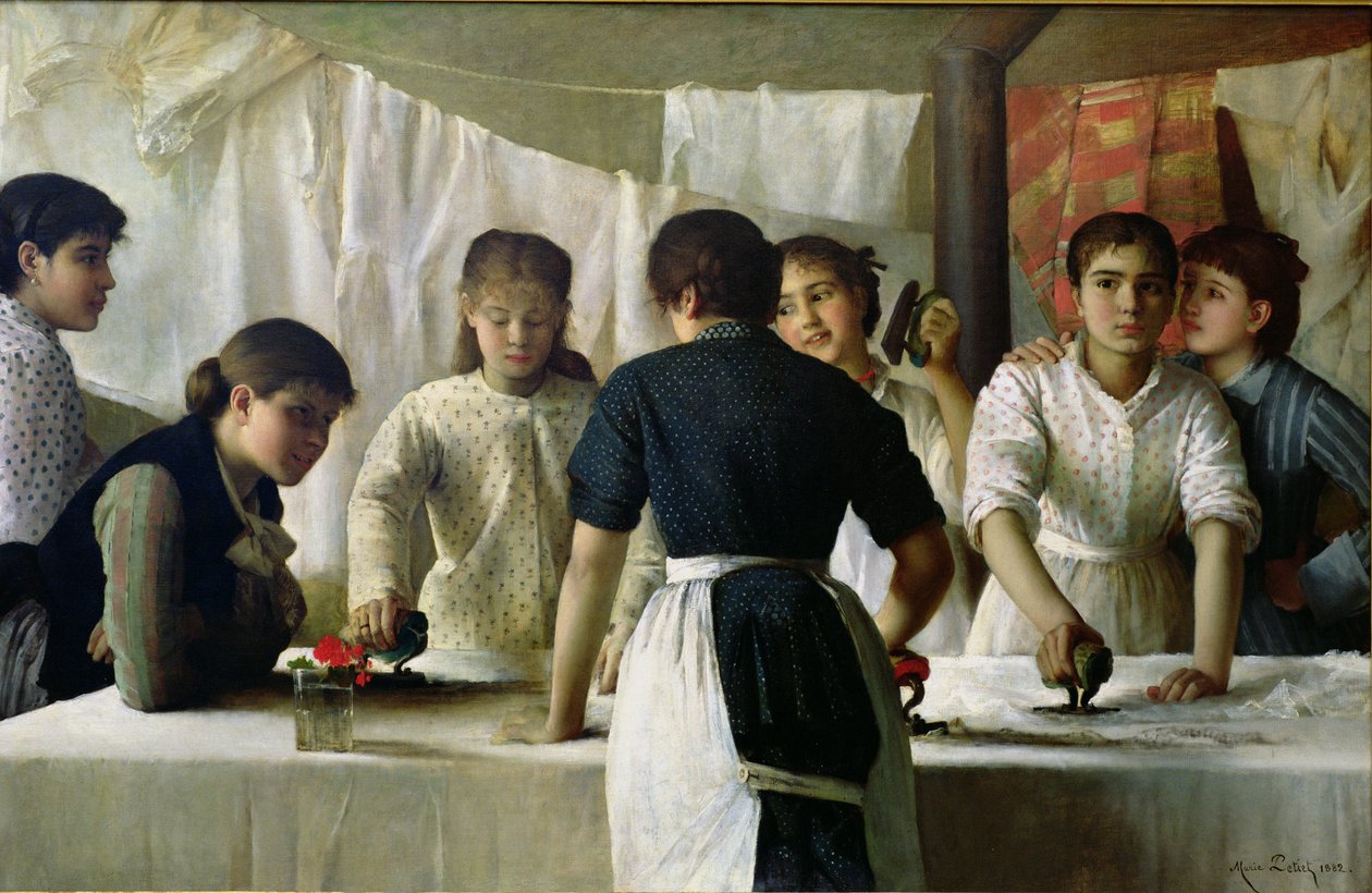 Çamaşırhaneler, 1882 by Marie Petiet