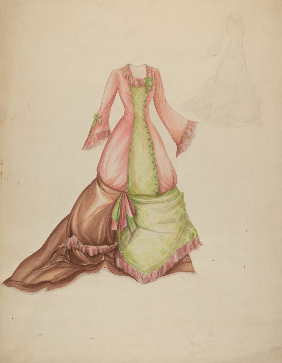 Elbise, ç. 1942. by Marie Alain