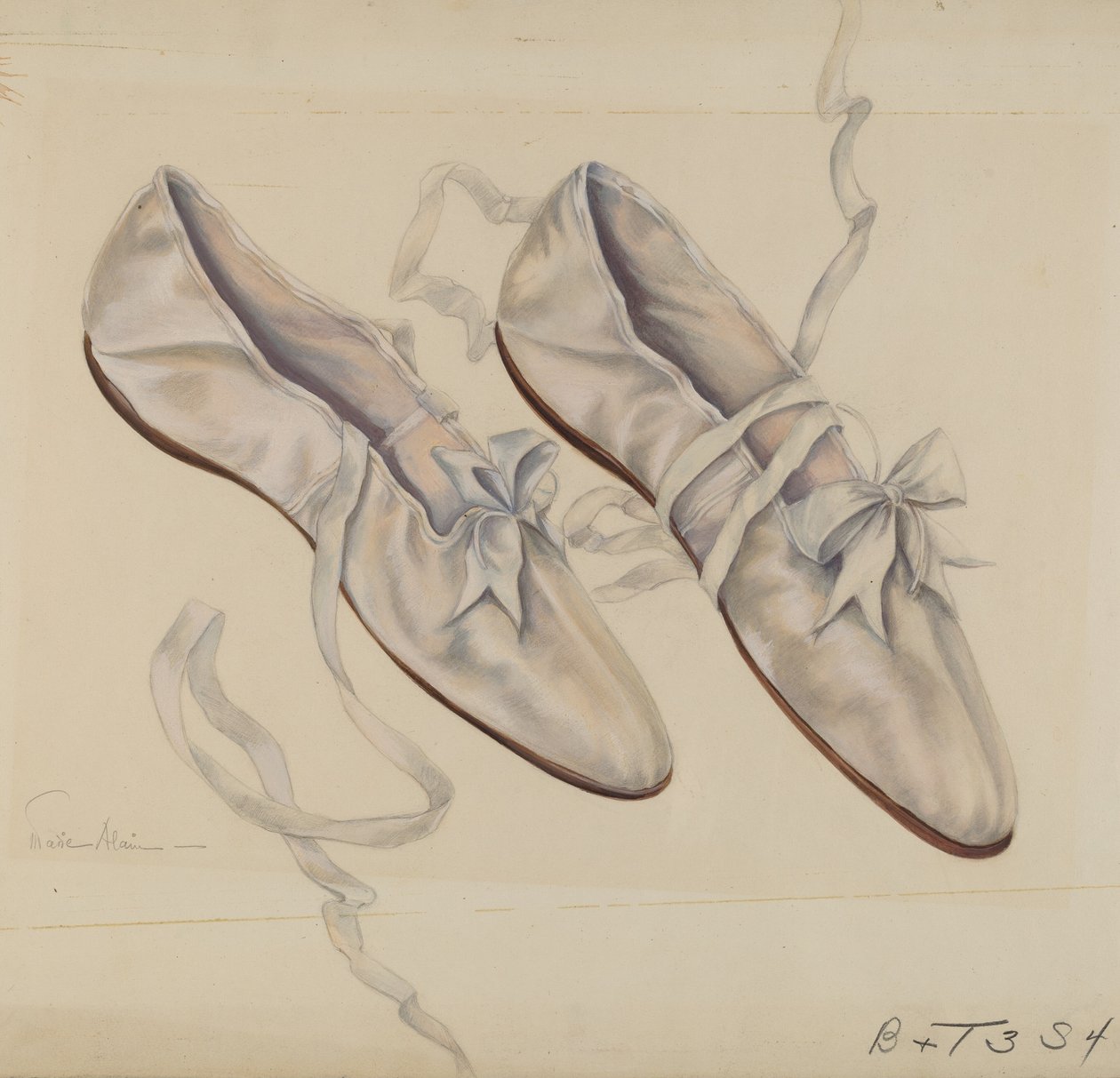 Yürüyüş Terlikleri, c. 1936. by Marie Alain