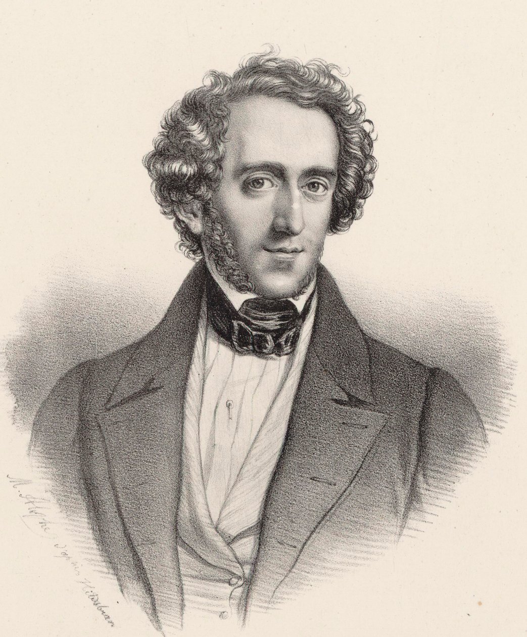 Piyanist ve besteci Felix Mendelssohn Bartholdy