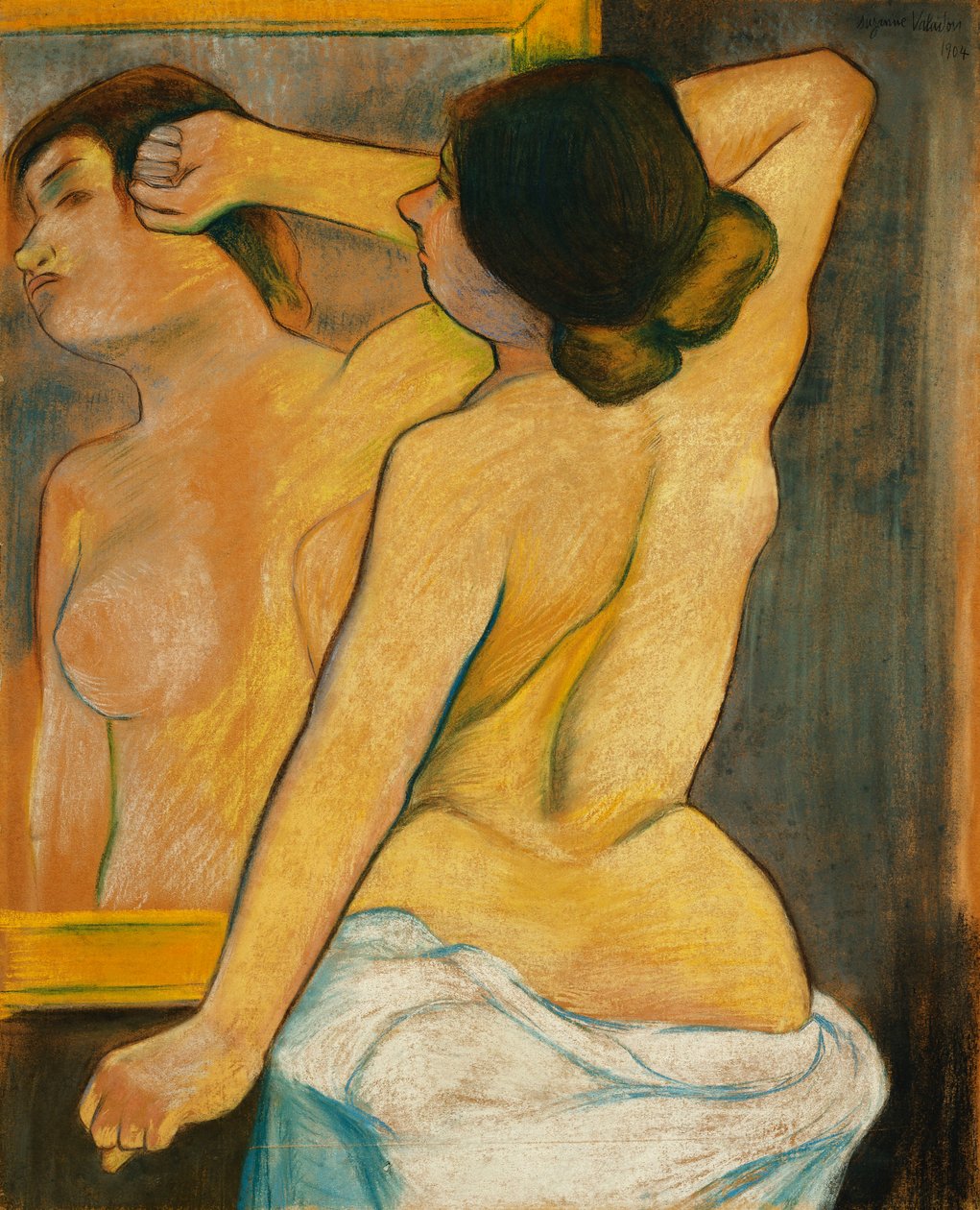 Ayna Karşısında Çıplak Kadın; Ayna Karşısında Çıplak Kadın, 1904 by Marie Clementine Valadon