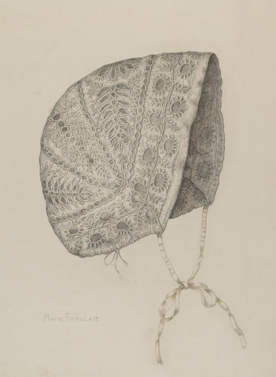 Bebek Şapkası, c. 1938. by Marie Famularo