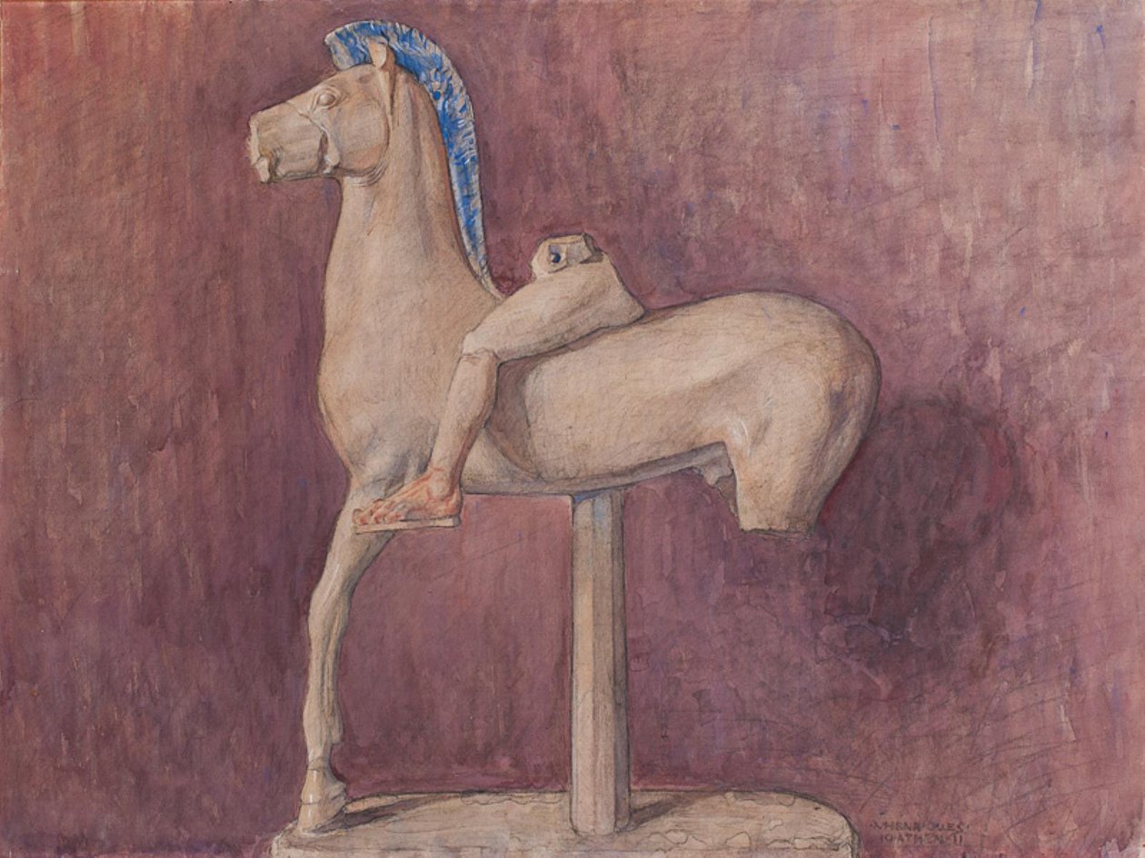 Binicili at (Akropolis Müzesi env. 700) by Marie Henriques
