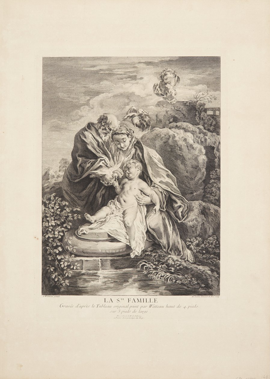 Kutsal Aile (La Ste Famille) by Marie Jeanne Renard Dubos