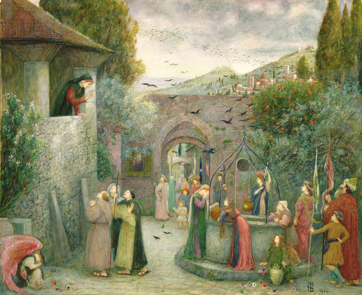 Hacı Halk by Marie Spartali Stillman