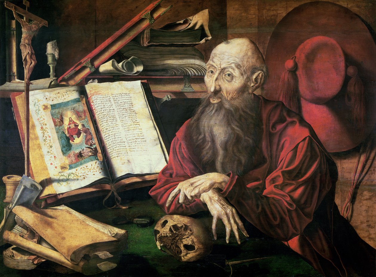 Aziz Jerome, c.1540-50 by Marinus van Roejmerswaelen