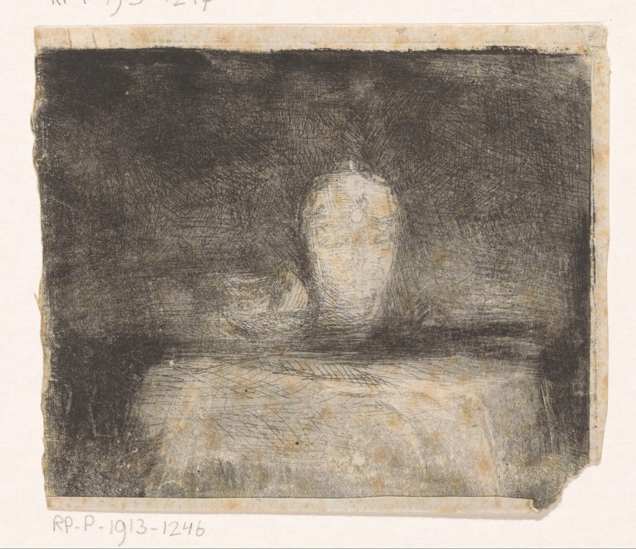 Vazo ile natürmort by Marinus van der Maarel