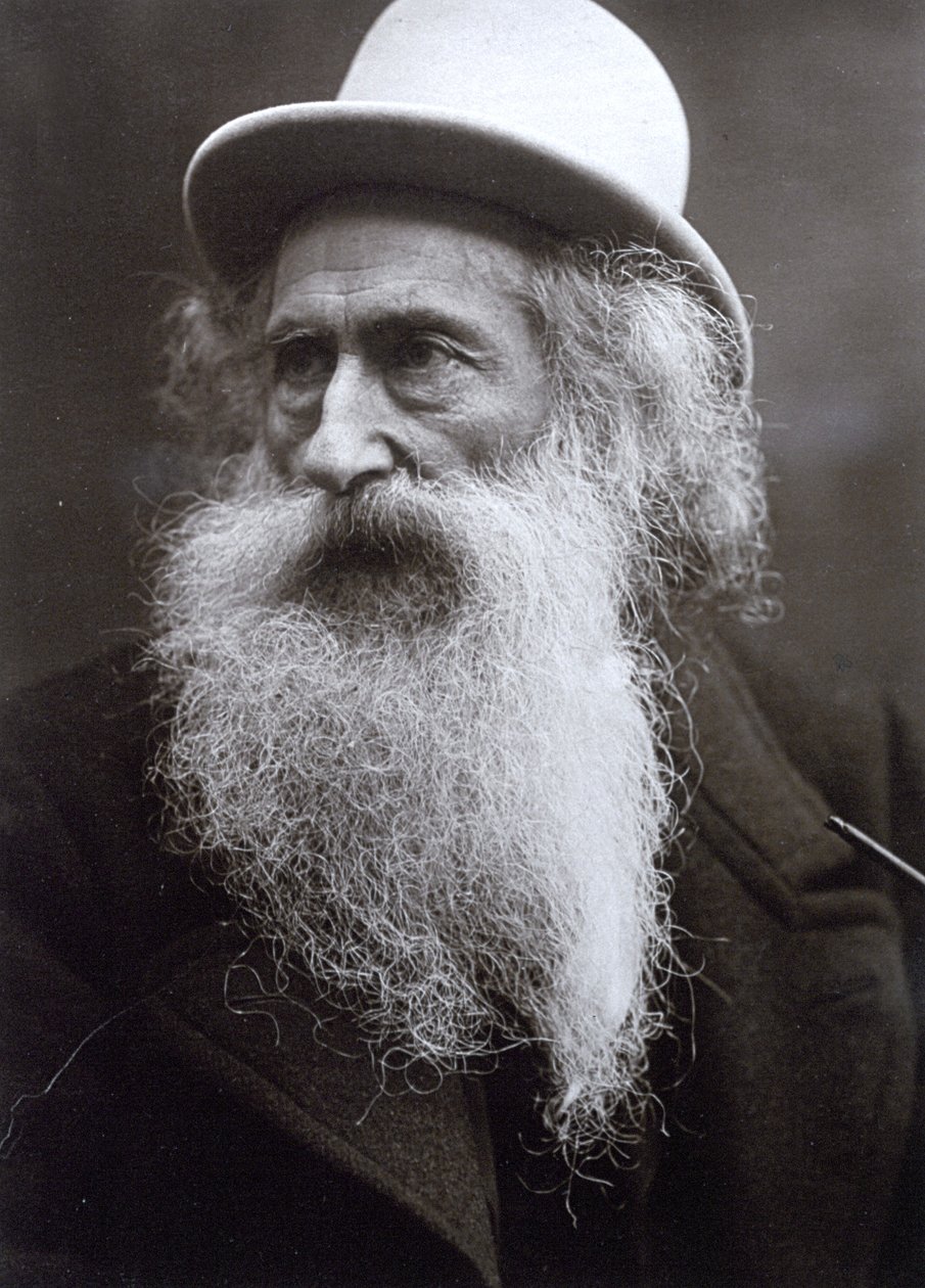 Yaşlı heykeltıraş Vincenzo Gemito