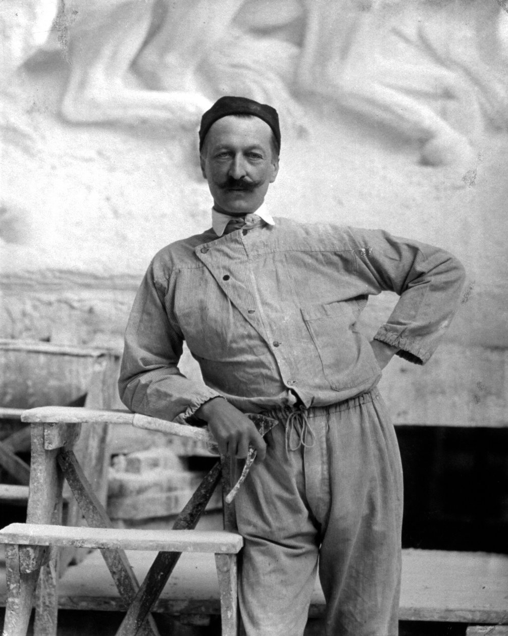 Ünlü heykeltıraş Pietro Canonica