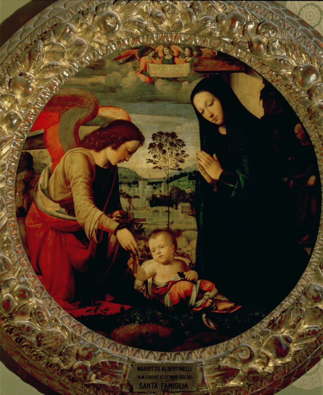 Kutsal Aile by Mariotto Albertinelli