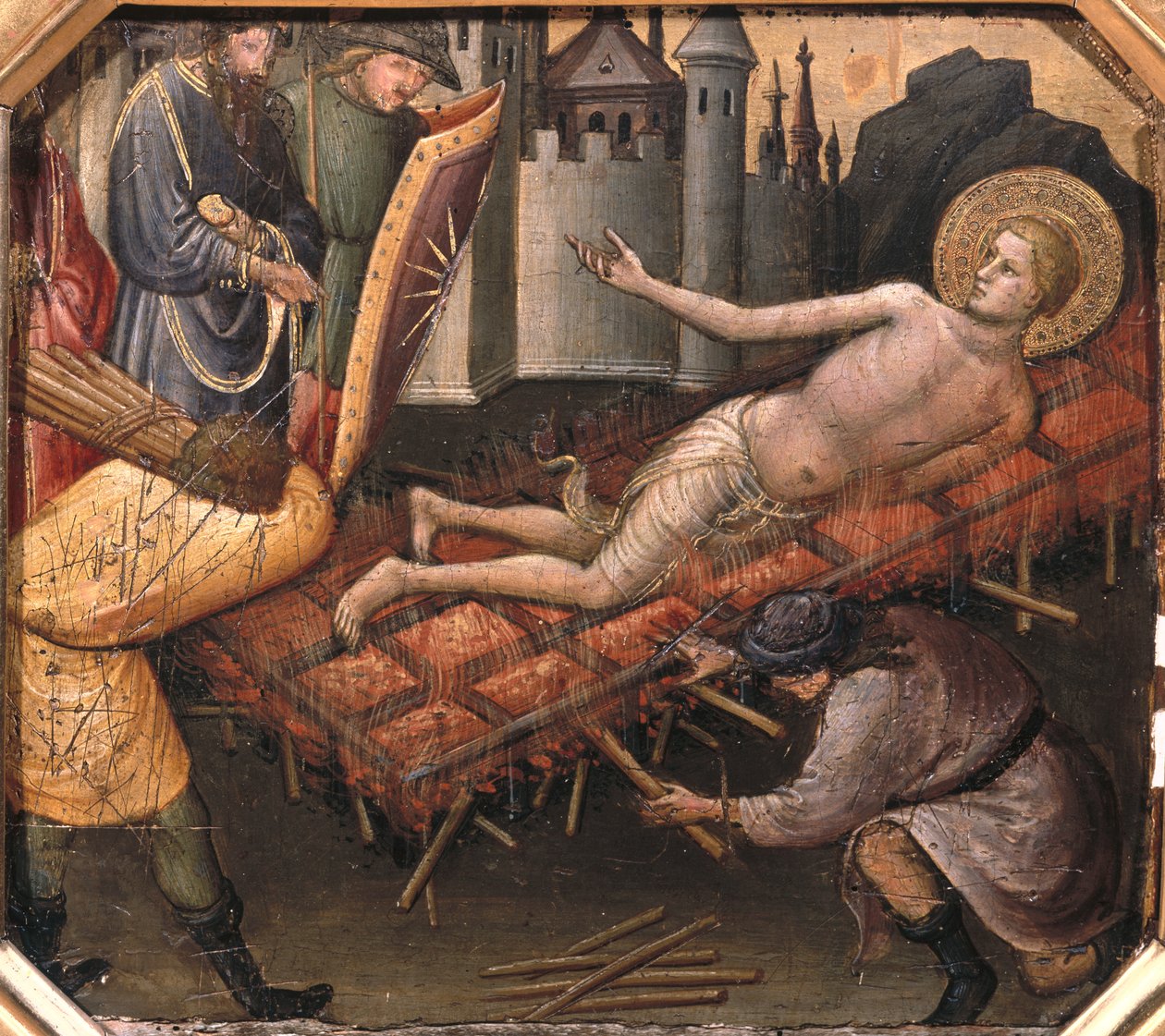 St. Lawrence Şehitliği (panelde sıcaklık) by Mariotto di Nardo