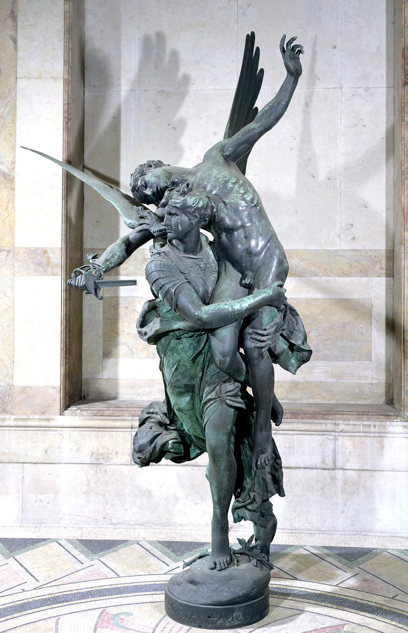 Muzaffere Zafer, 1874 (bronz) by Marius Jean Antonin Mercie