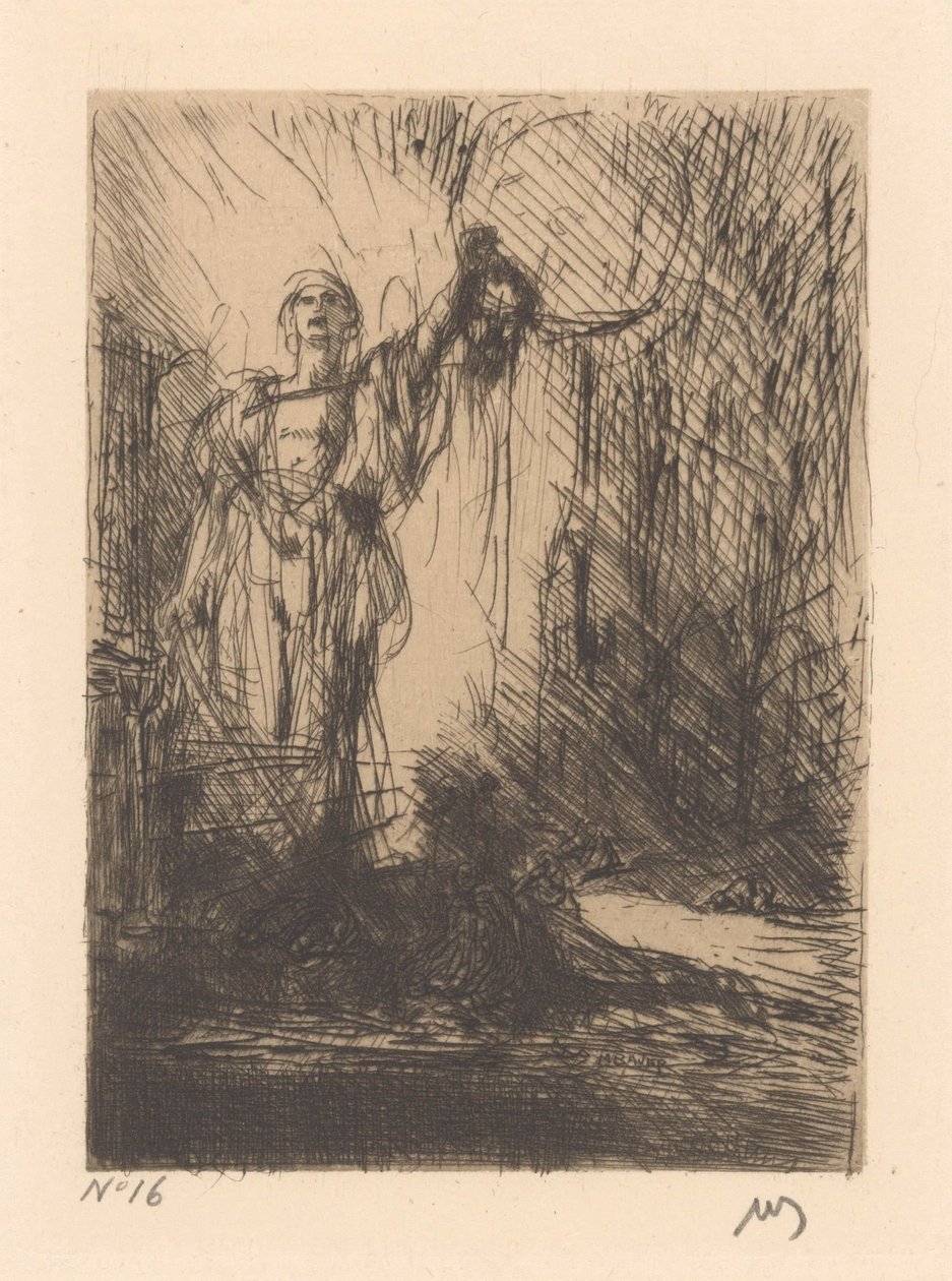 Kafası kopmuş cellat by Marius Bauer (signed by artist)