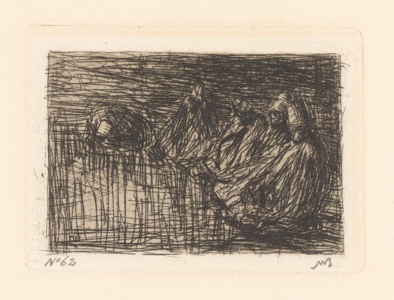 Derwisjen by Marius Bauer (signed by artist)
